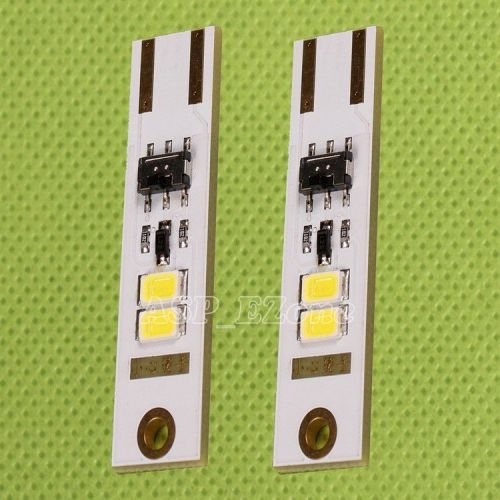 2pcs white mini usb lamp keyboard lamp move power with switch for sale