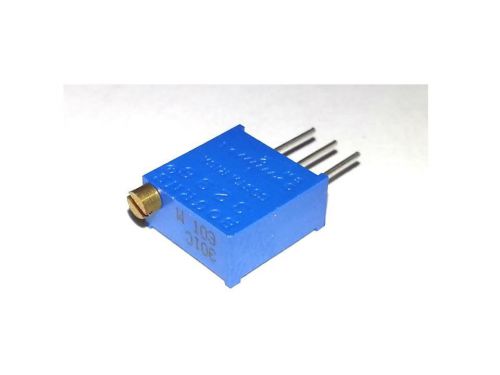 50 Pieces, 3296W-1-103 10Kohms Trimmer Resistors Potentiometer 25 Turn, BOURNS