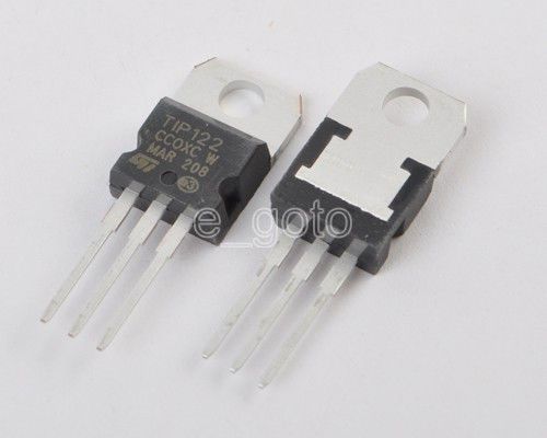 To-220 tip122 complementary npn 100v 5a 65w transistor for sale