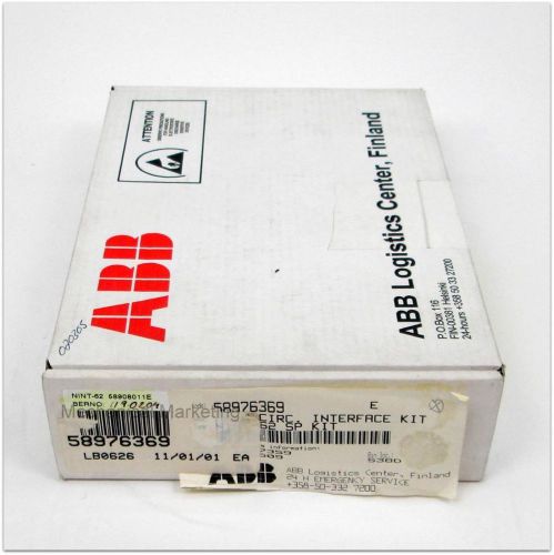 Abb nint-62 main circuit interface kit 58976369 58908011e 58908011 new for sale