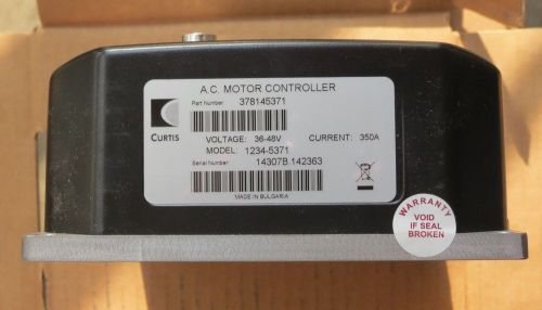 Curtis 350a ac motor controller 1234-5371 pmc 36v / 48v traction or pump control for sale