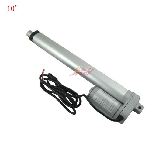 New Heavy Duty 10&#034; Linear Actuator 10 Inch Stroke 12 Volt DC 200 Pound Max Lift