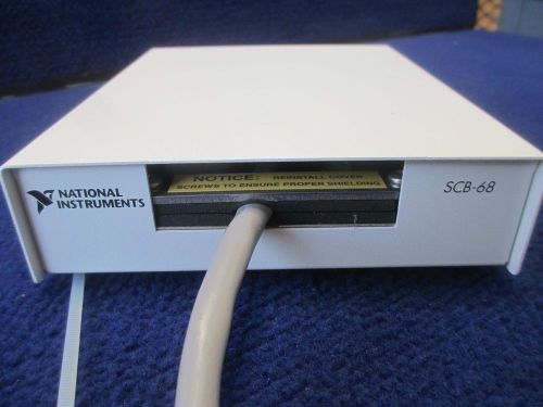 #W447 National Instruments Shielded I/O Connector Block SCB-68 DAQ Devices