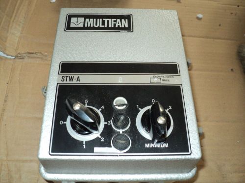 Multifan stw7 , speed control , 7 amp for sale
