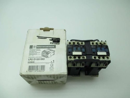 New telemecanique lp2 d1201bd 7.5hp 24v-dc reversing contactor d390680 for sale