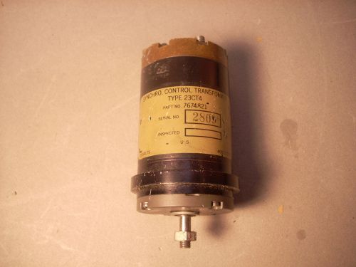 Vernitron synchro control type 23ct4, p/n :7674821, nsn; 5990-00-644-0120 for sale