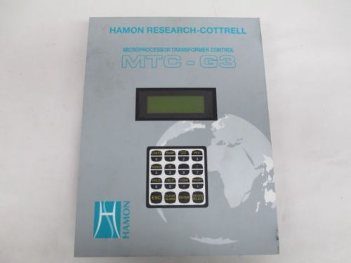 HAMON 309232-C1 MTC-G3 MICROPROCESSOR TRANSFORMER CONTROL D202468