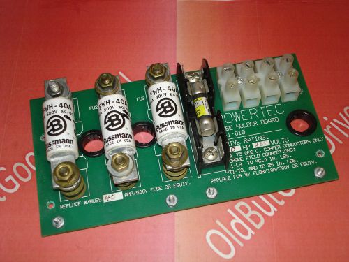 Powertec Brushless Drives- Fuse Holder Board-141-019 10HP Drive1000RG