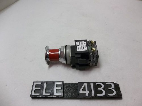 GE CR104PTY209 2 Position Maintained Push-Pull E-Stop (ELE4133)