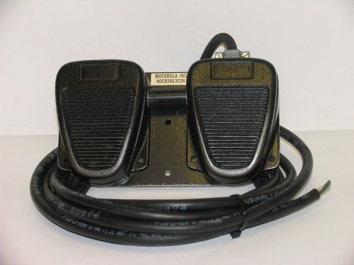 Motorola dual foot switch part # 40c82663c06 13&#039; heavy duty cord for sale
