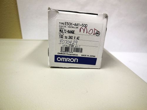 Omron Digital Controller E5CK-AA1-500 NEW IN BOX