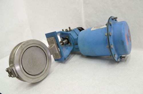 Neles jamesbury l12a150aa cf8m 150 qp3c stainless 6 in butterfly valve b206526 for sale