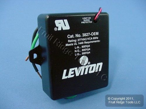 Leviton equipment cabinet surge protector 277vac 3827-oem for sale