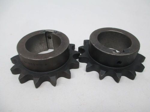 Lot 2 new martin 60b14 1-3/4in bore chain single row sprocket d303356 for sale