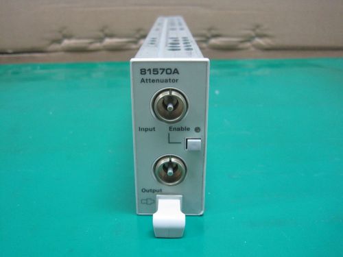 Agilent 81570a variable optical attenuator module with straight interface for sale