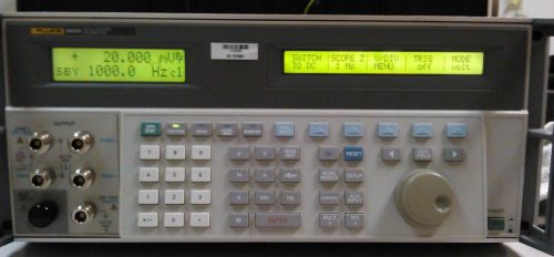 Fluke 5800a oscilloscope calibrator w/c5 5-channel output option and calibrated! for sale