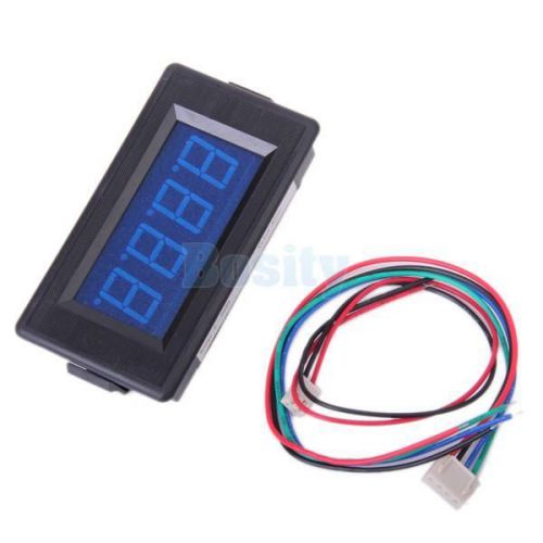 4-digit blue led digital counter panel meter dc 5v - 28v up and down totalizer for sale