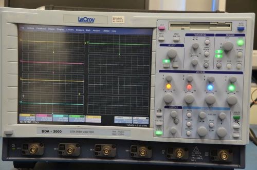 LeCroy DDA-3000 XL 3Ghz 4-Channel Digital Oscilloscope 20GS/s 100Mpt