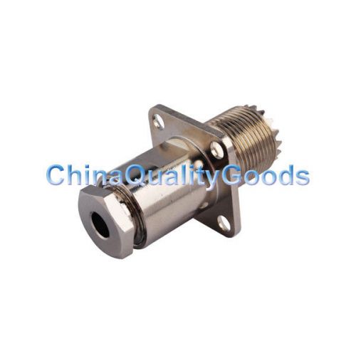 Uhf clamp female with flange /panel mount connector for lmr195 for sale
