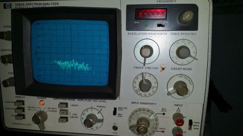 HP 3580A 5Hz - 50 kHz Spectrum Analyzer