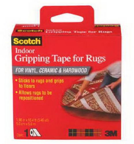 3M Scotch, 1.96&#034; x 16.4&#039;, Indoor Reposition Rug Gripping Carpet Tape CT5016