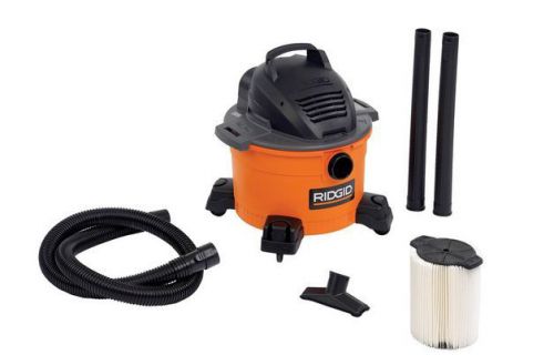 Ridgid 36683 wd0671 6 gallon wet/dry vac w/accessory pack for sale