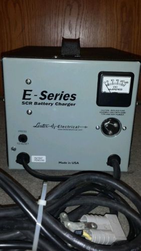 Slightly used e-series lester 36volt/21amp automatic battery charger for sale