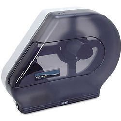 San jamar quantum jumbo vision roll dispenser with stub roll compartment for sale