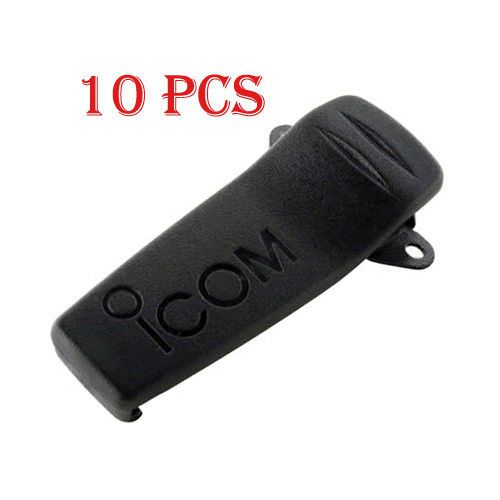 10x mb-103 belt clip for icom bp208n bp209n bp210n bp-211n bp-222n bp-211 bp-a24 for sale