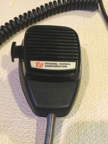 Federal Signal Corp. Microphone 258B577B-03 with RJ45 Microphone Jack