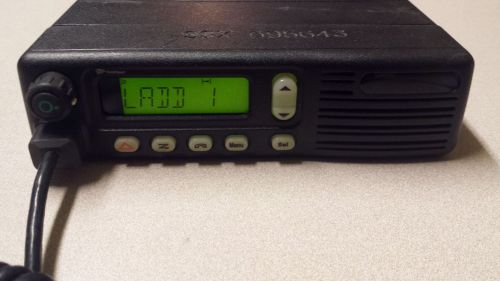 Motorola MCS2000 Two Way Radio VHF 128CH 25W MOBILE RADIO (M01KHL9PW4AN) W/ Mic