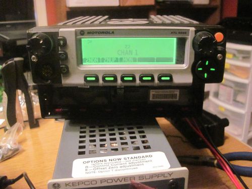 TESTED TRUSTED Motorola XTL5000 P25 Trunking 7/800 Mhz Radio XTL O5 Control Head