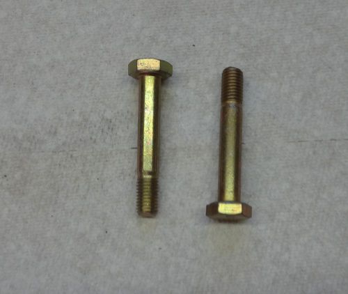 100 each 1/4-28 x 1-1/2&#034; plated hex bolt new! for sale