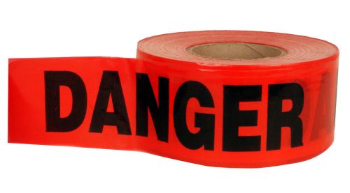 New 1000&#039; roll of red danger tape (ch hanson 16003) for sale