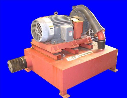 Gardner denver aeroflow 40 hp invincible blower unit model 7023 230/460 volts for sale