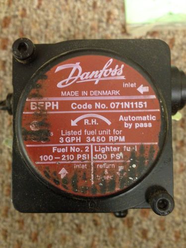 Danfoss BFPH Oil Pump 3450 RPM (RH) 071N1151