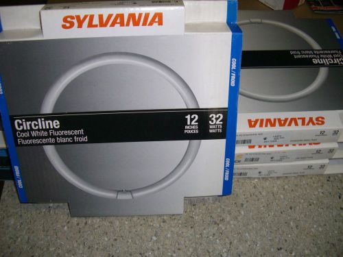 SYLVANIA (7) 12&#034; FLUORESCENT CIRCLINE   FC12T9/CW/RS - 32 WATT