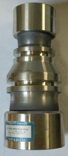 Lokring Stainless Pipe Reducer SS-3000-RED-P24-P16 1 1/2&#034; x 1&#034; NNB
