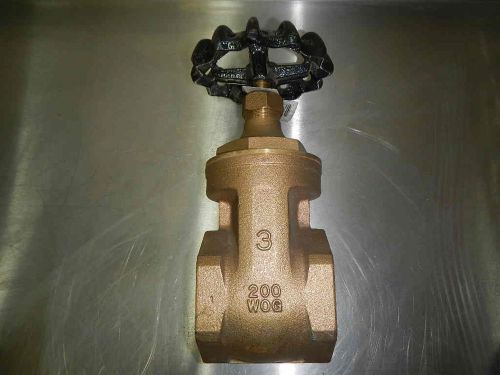 Legend brass gate valve 104-310 3&#034; t-401 iso-9002, 200 wog ansi/nsf 61-8 for sale