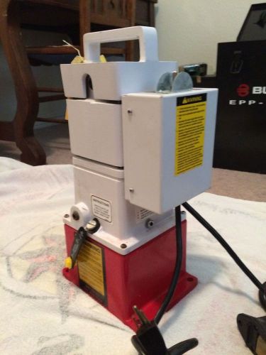 Burndy EPP Series C Electric Hydraulic Pump W/ Metal Case and Remote No Reserve