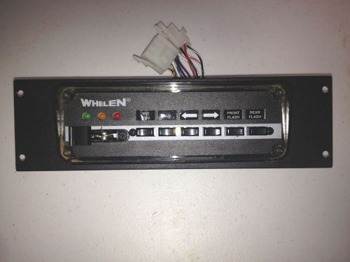 Whelen PCC-S9NP Programmable Switch Box with Havis Shields Console Faceplate