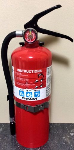 Brand new - first alert heavy duty rechargeable fire extinguisher w/ bracket for sale