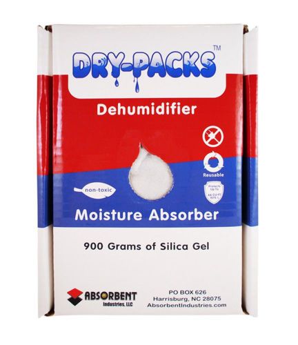 Dry-Packs 900 Gram Silica Gel Dehumidifier Box - Safes!