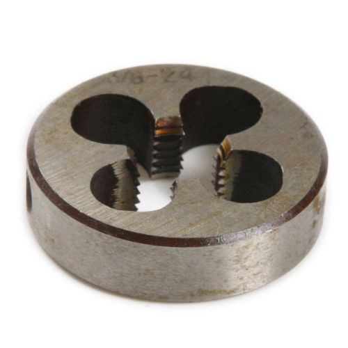 Alloy tool steel 3 / 8-24 thread die hand tap pitch for sale