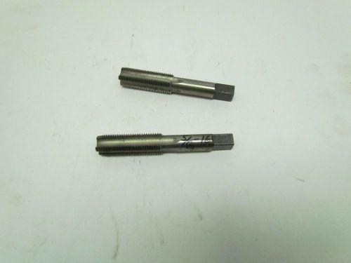 Vermont 5/8-16 hss special thread plug &amp; bottom tap usa used set of 2 for sale