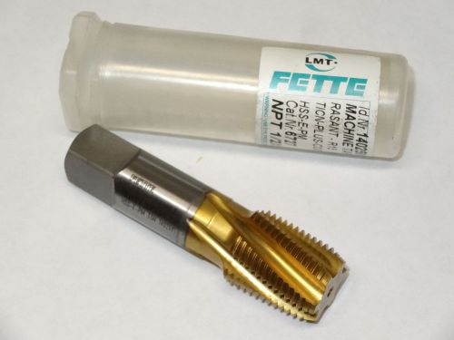 Lmt-fette 1/2-14 npt 6 spiral-flutes modified hsse pipe tap ticn-plus 1402591 for sale