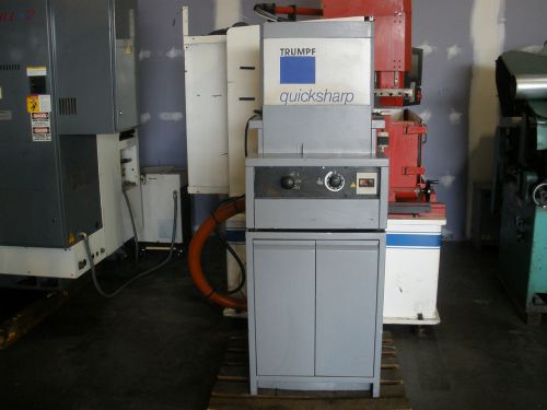 Trumpf  Quicksharp Die &amp; Punch Grinder