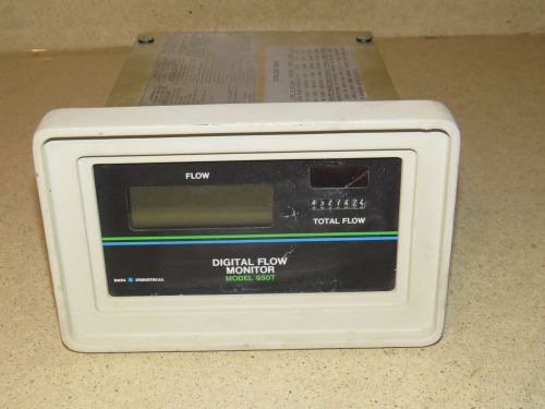DATA INDUSTRIAL DIGITAL FLOW MONITOR MODEL 950T