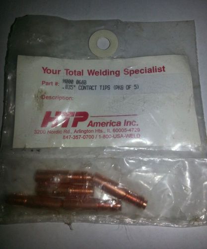 5 -  .035&#034; 000 068 mig contact tips tubes miller 000068 for sale