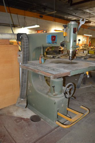 Woodworkers overarm spindle router holz machinery &amp; tool corp-vintage machine for sale